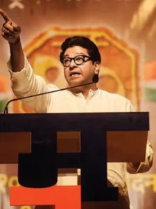Raj Thackeray attends the teaser launch event of Marathi film