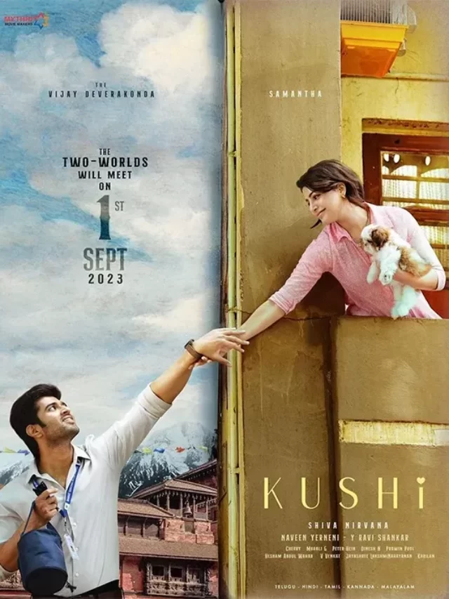 Excitement builds as Kushi 
release date is 
revealed